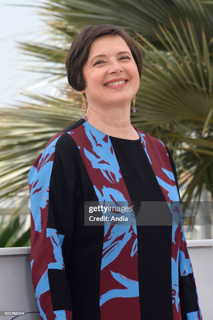 Actress Isabella Rossellini.