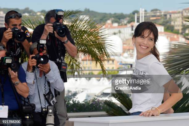 68th Cannes Film Festival. Actress and filmmaker Maiwenn posing during a photocall for her film 'My King' on .