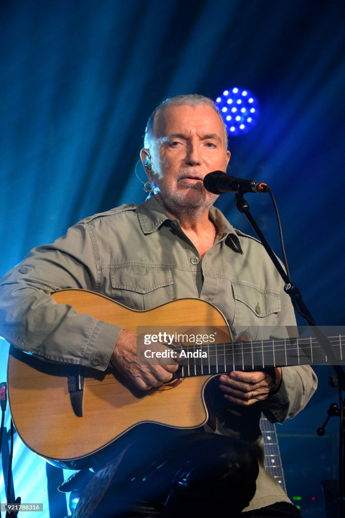 Bernard Lavilliers in concert at the 'Printemps des Nuits du Sud' festival.