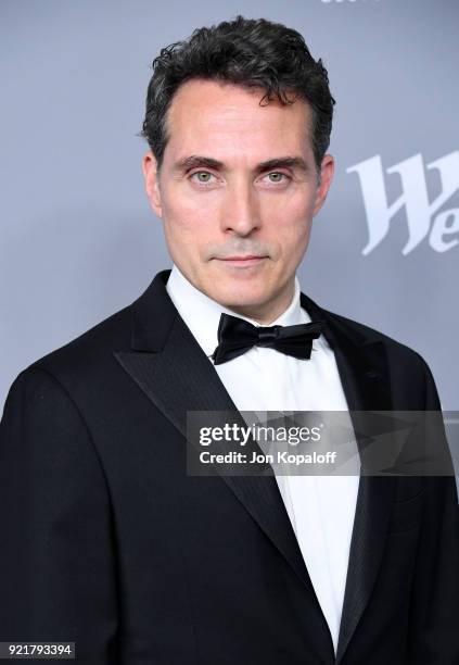 Actor Rufus Sewell attends the Costume Designers Guild Awards at The Beverly Hilton Hotel on February 20, 2018 in Beverly Hills, California.