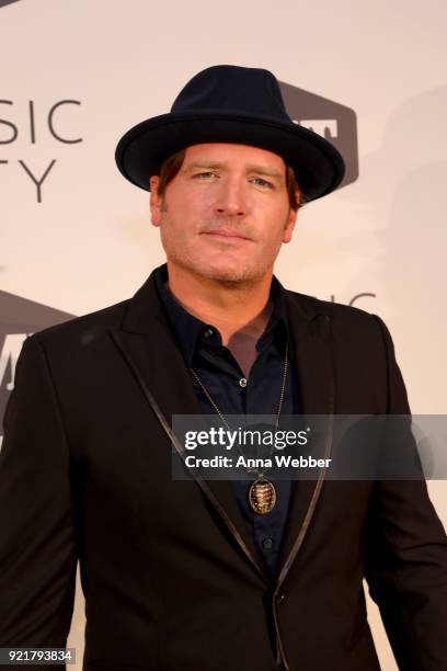 Artist Jerrod Neimann attends CMT's "Music City" premiere party on February 20, 2018 in Nashville, Tennessee.