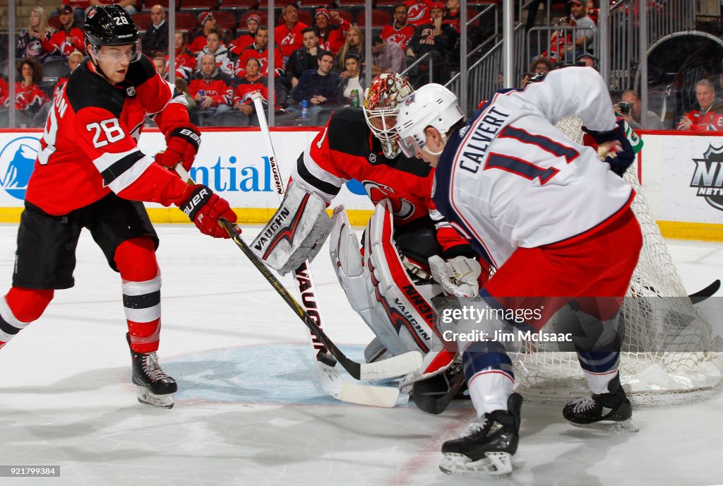 Columbus Blue Jackets v New Jersey Devils