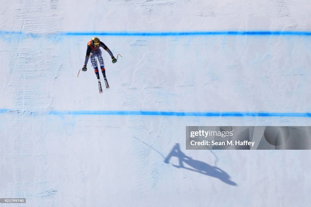 Alpine Skiing - Winter Olympics Day 12