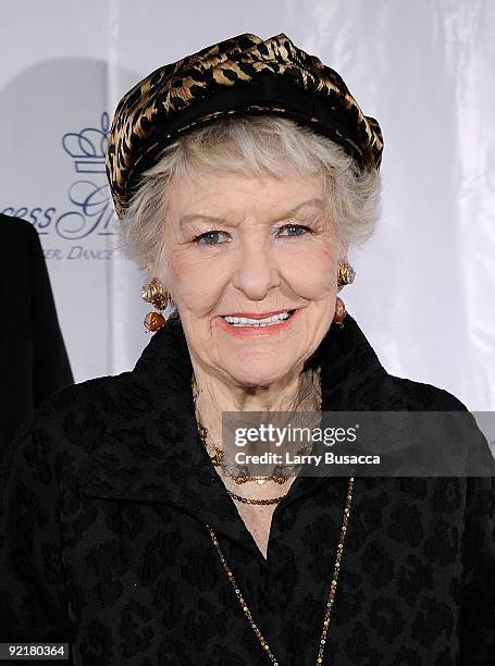 Actress Elaine Stritch attends the 2009 Princess Grace Awards Gala at Cipriani 42nd Street on October 21, 2009 in New York City.