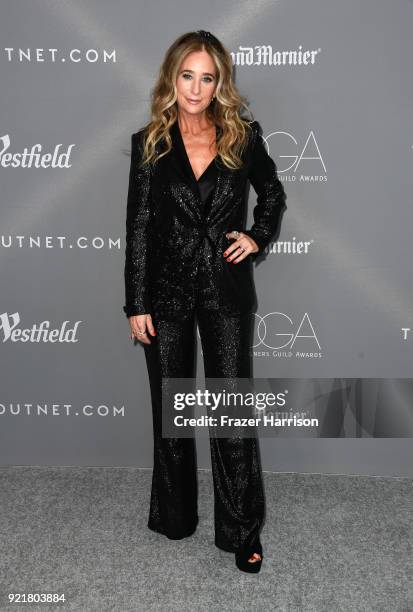 Costume designer Allyson B. Fanger attends the Costume Designers Guild Awards at The Beverly Hilton Hotel on February 20, 2018 in Beverly Hills,...