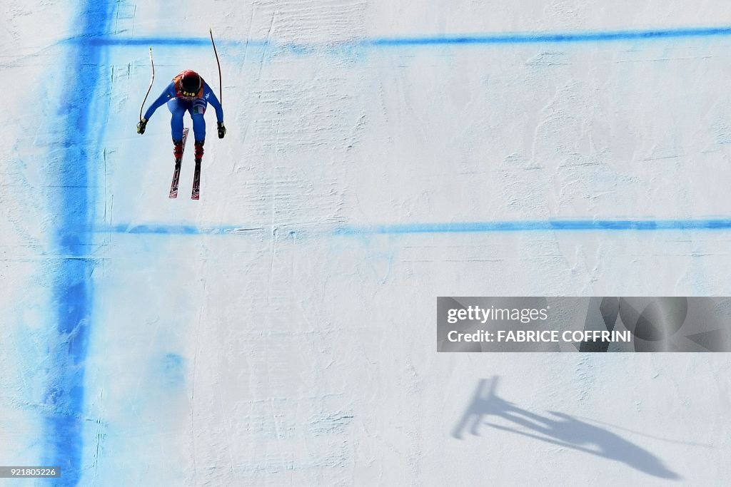 TOPSHOT-ALPINE-SKIING-OLY-2018-PYEONGCHANG