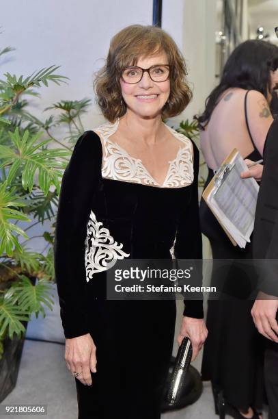 Actor Sally Field attends the Costume Designers Guild Awards at The Beverly Hilton Hotel on February 20, 2018 in Beverly Hills, California.