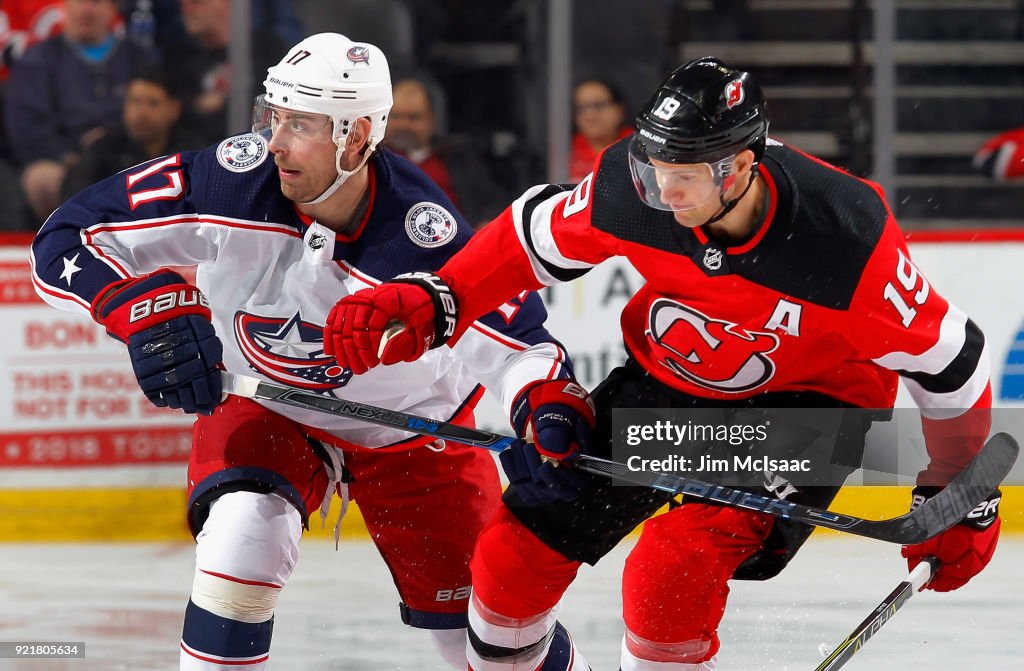 Columbus Blue Jackets v New Jersey Devils