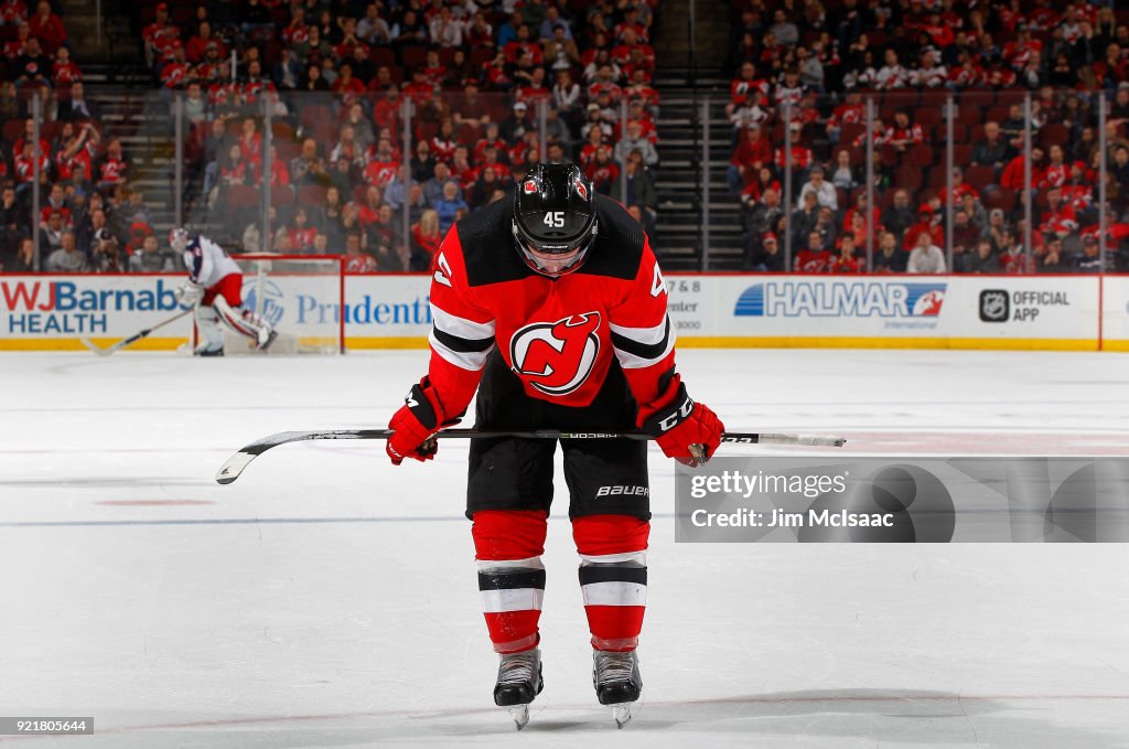 Columbus Blue Jackets v New Jersey Devils