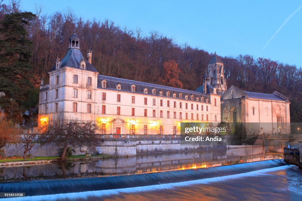 Benedictine Abbey of Brantome.