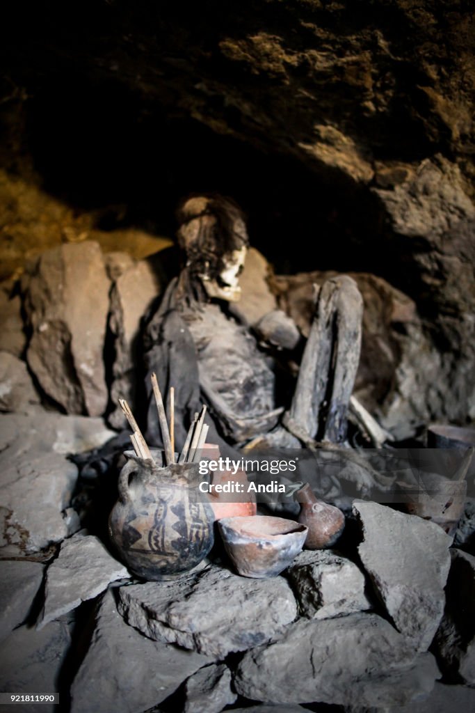 Coquesa pre-Incan cemetery.