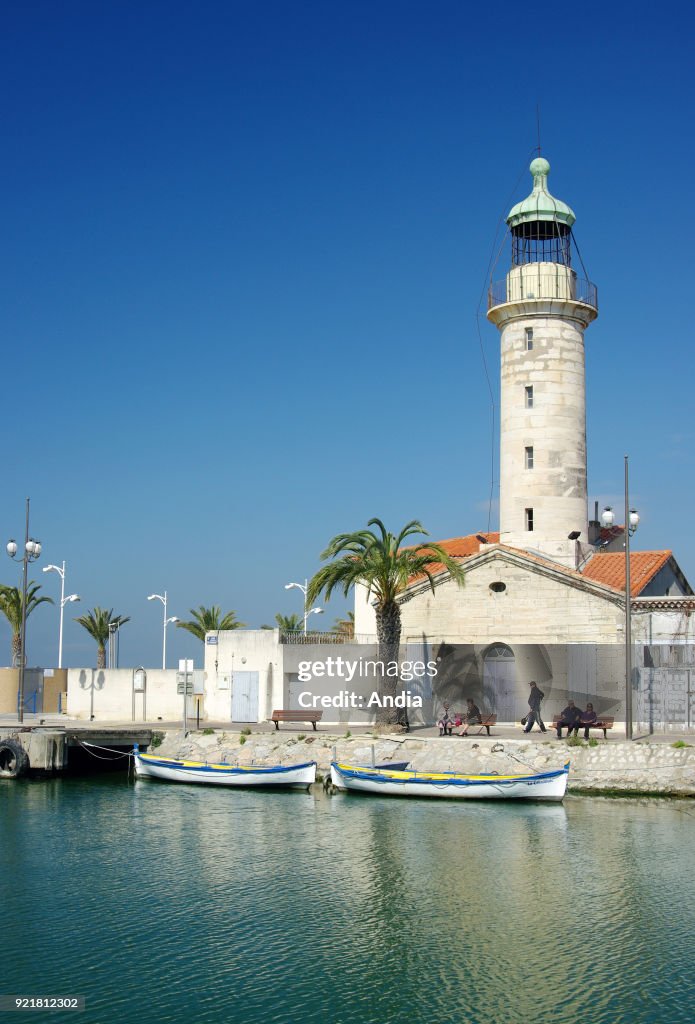 Le Grau-du-Roi, the Old Lighthouse.