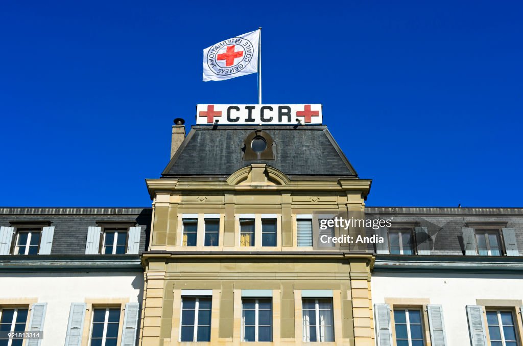 Headquarters of the International Committee of the Red Cross, ICRC.