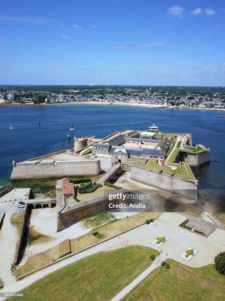 Aerial view of the citadel.