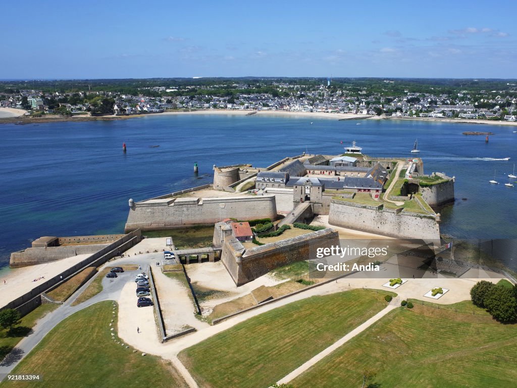 Aerial view of the citadel.