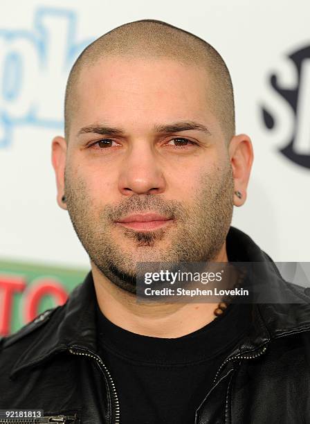 Actor Guillermo Diaz attends the "Bon Jovi: When We Were Beautiful" New York premiere at the SVA Theater on October 21, 2009 in New York City.