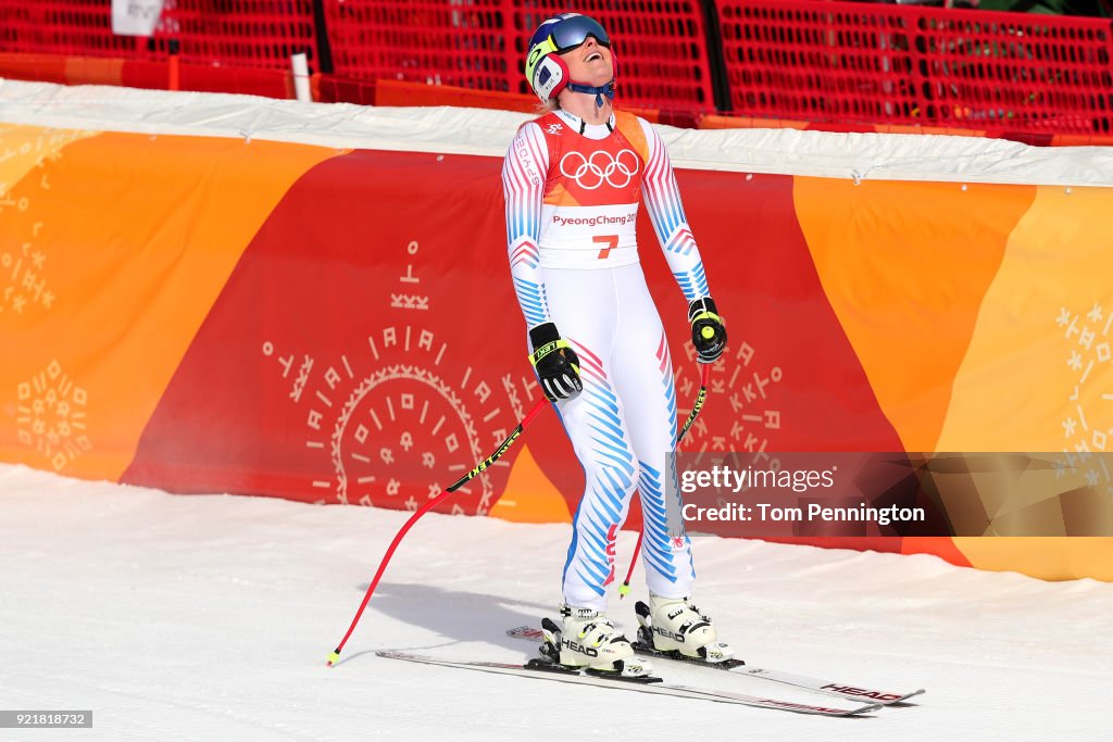 Alpine Skiing - Winter Olympics Day 12