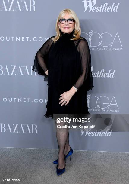 Costume designer Ellen Mirojnick attends the Costume Designers Guild Awards at The Beverly Hilton Hotel on February 20, 2018 in Beverly Hills,...