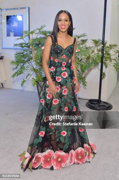 Honoree Kerry Washington attends the Costume Designers Guild Awards at The Beverly Hilton Hotel on February 20, 2018 in Beverly Hills, California.