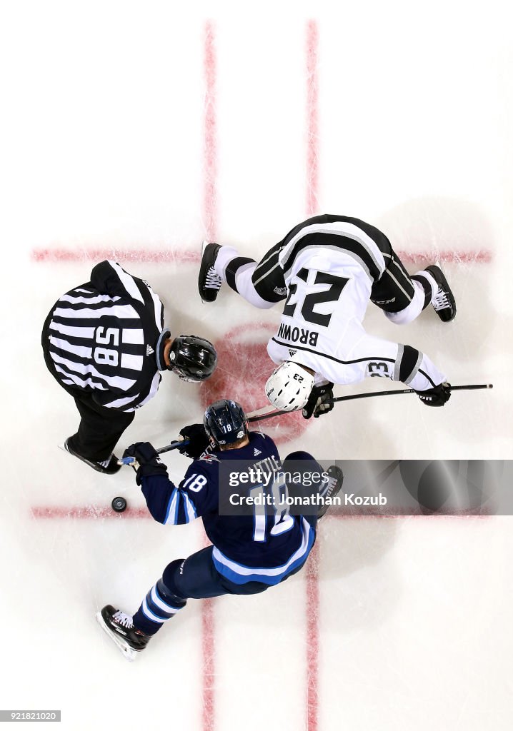 Los Angeles Kings v Winnipeg Jets