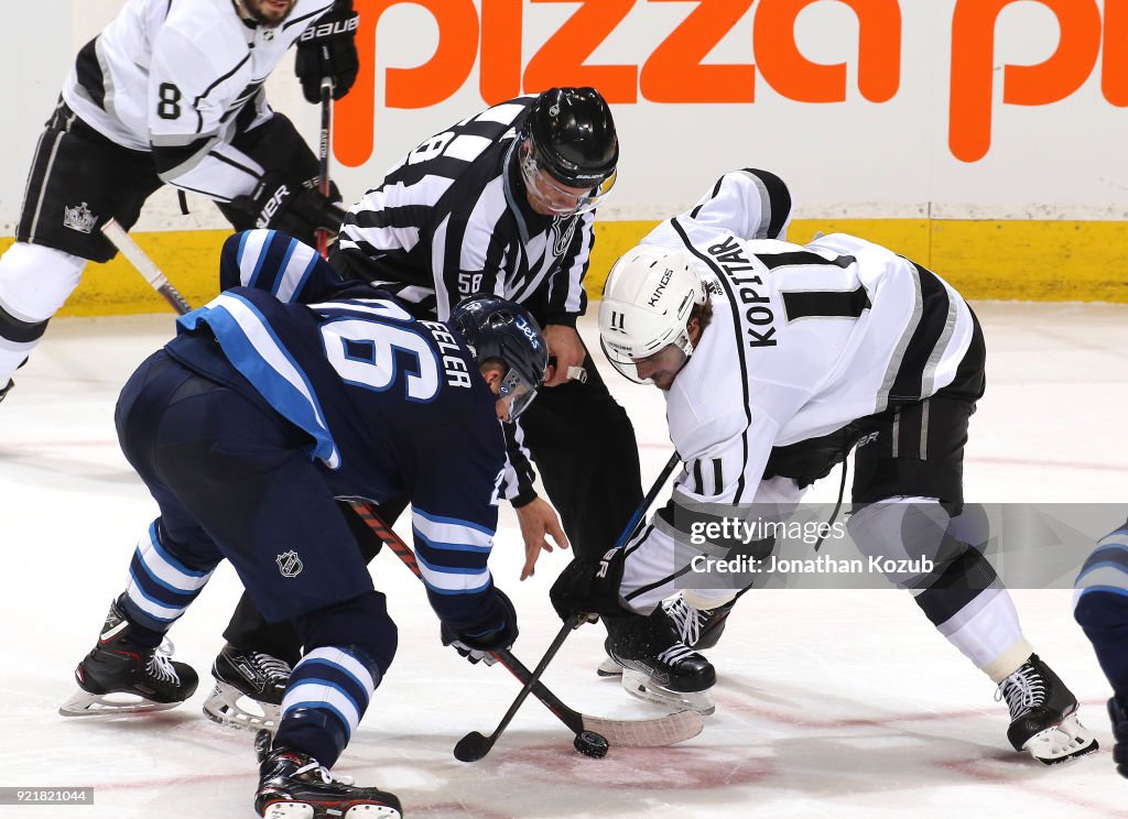 Los Angeles Kings v Winnipeg Jets