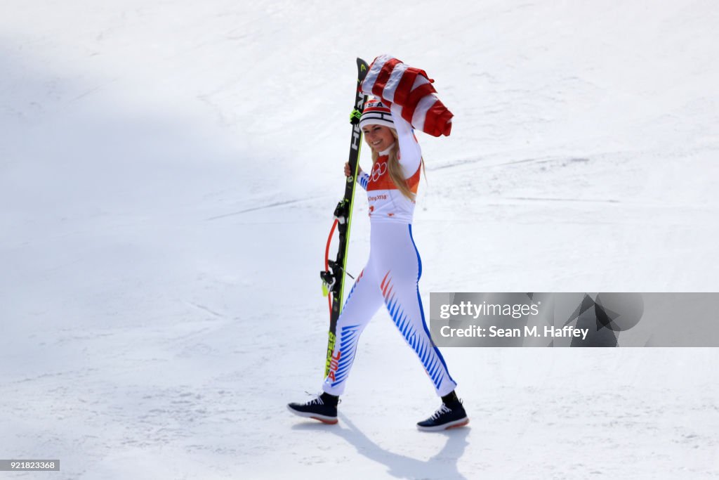 Alpine Skiing - Winter Olympics Day 12