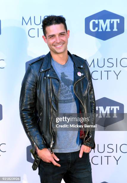 The River" radio host Wells Adams attends CMT's "Music City" premiere Party at The Back Corner on February 20, 2018 in Nashville, Tennessee.
