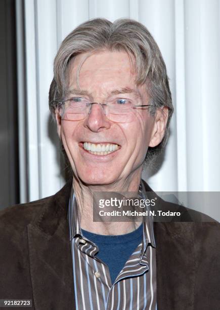 Phil Lesh attends a fundraising reception in support of the new exhibition "The Grateful Dead: Now Playing" at the New-York Historical Society on...