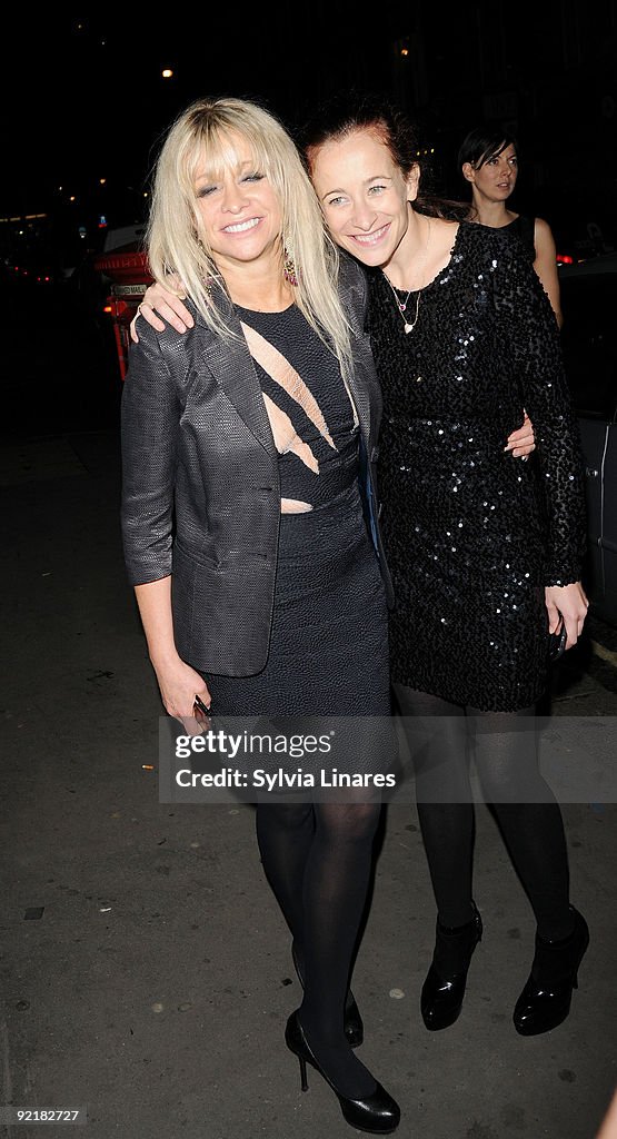 Celebrity Sightings In London - October 21, 2009
