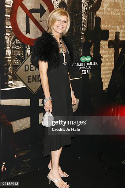 Glynis Barber arrives at the Specsavers Crime Thriller Awards ITV3 at the Grosvenor Hotel on October 21, 2009 in London, England.