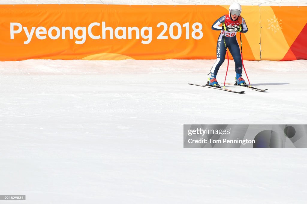 Alpine Skiing - Winter Olympics Day 12