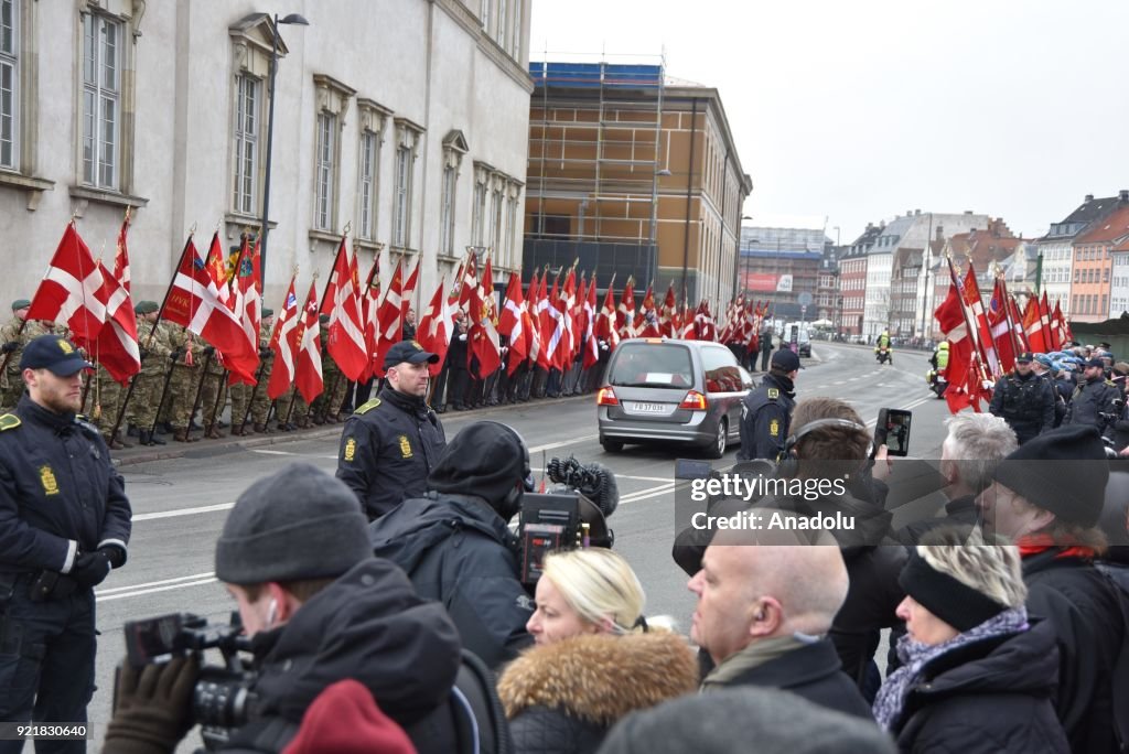 Funeral of Danish Prince Henrik in Copenhagen