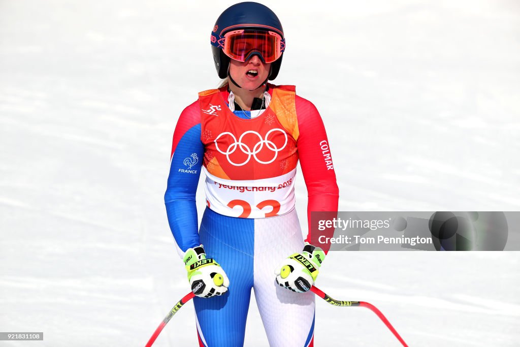 Alpine Skiing - Winter Olympics Day 12