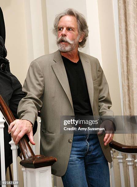 Musician Bob Weir attends a fundraising reception in support of the new exhibition "The Grateful Dead: Now Playing" at the New-York Historical...