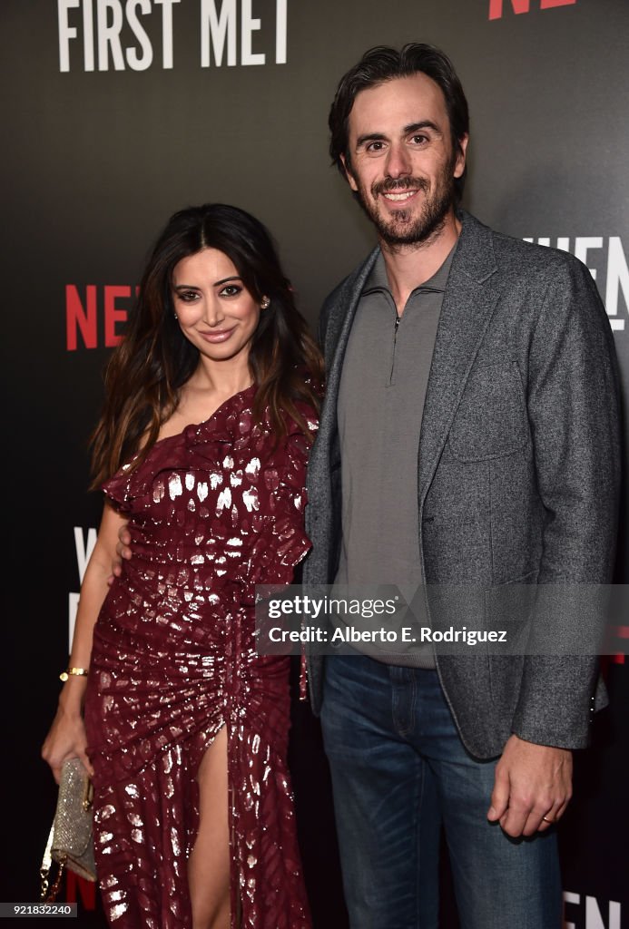 Special Screening Of Netflix's "When We First Met" - Red Carpet