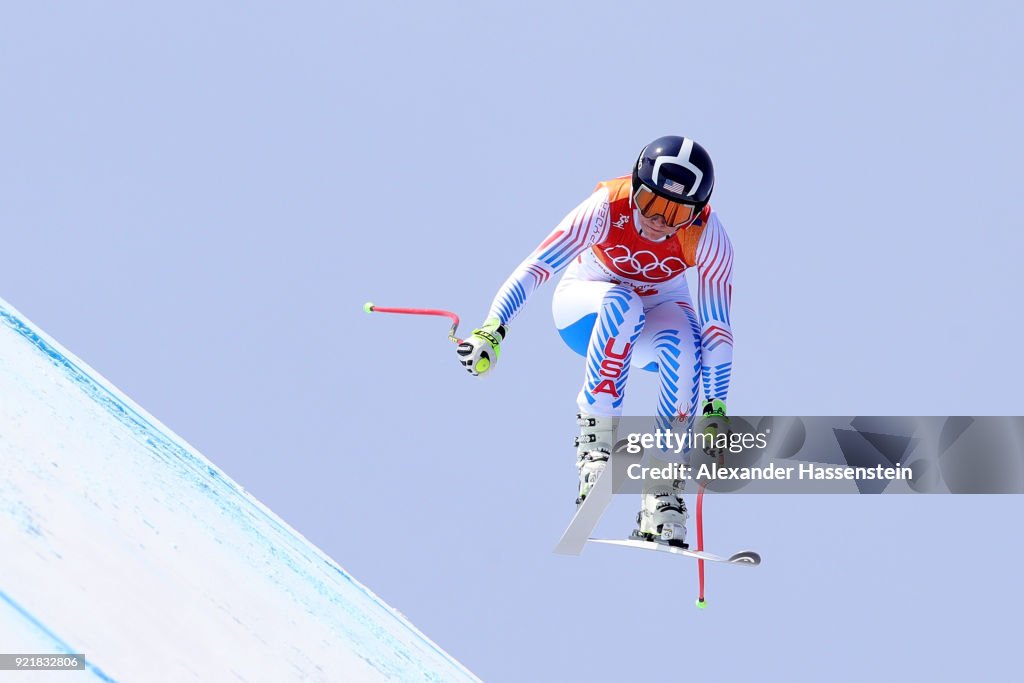 Alpine Skiing - Winter Olympics Day 12