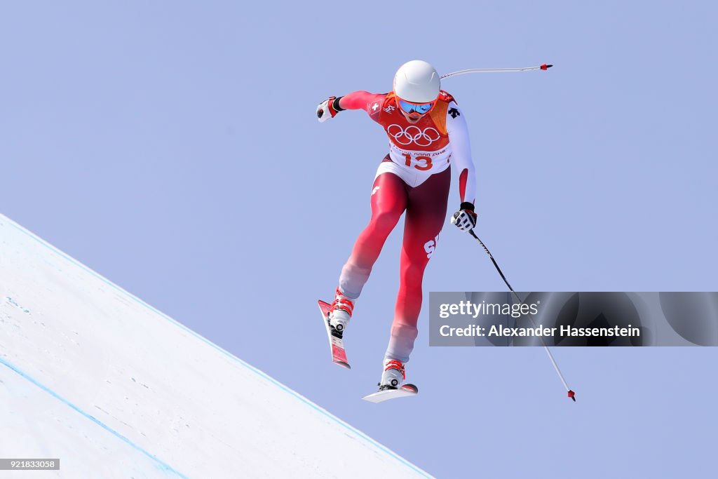 Alpine Skiing - Winter Olympics Day 12