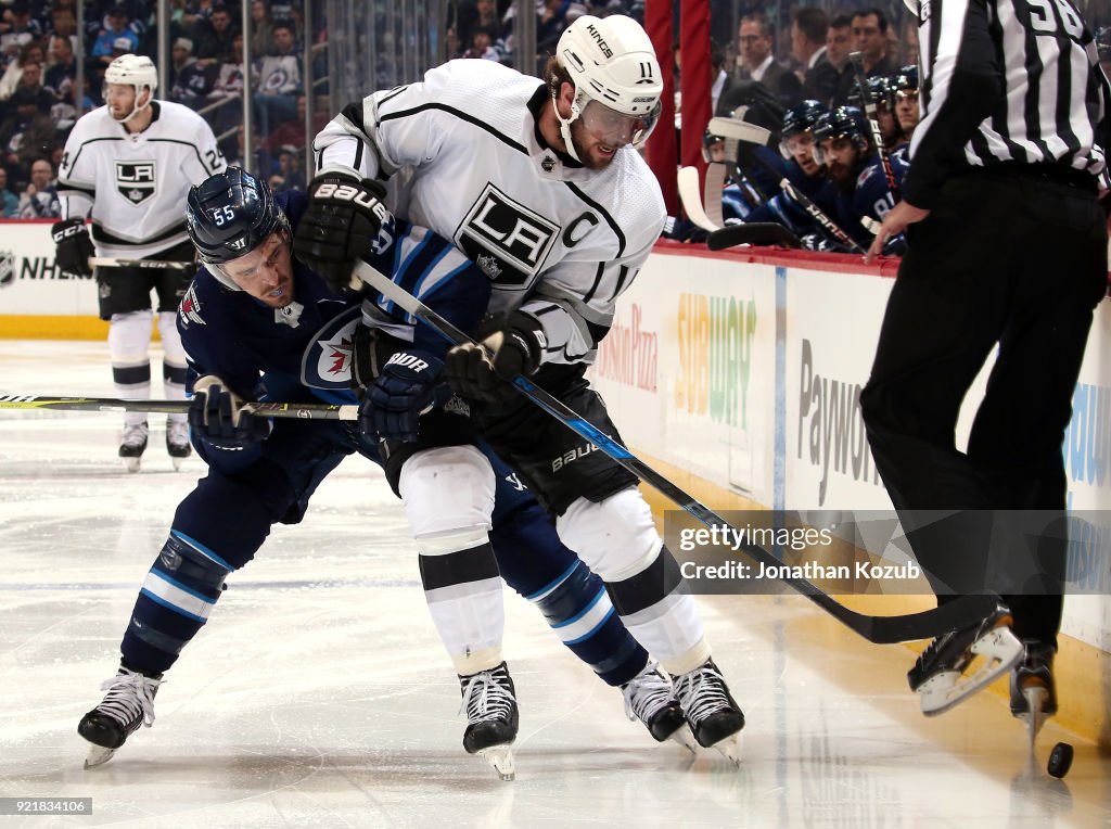 Los Angeles Kings v Winnipeg Jets