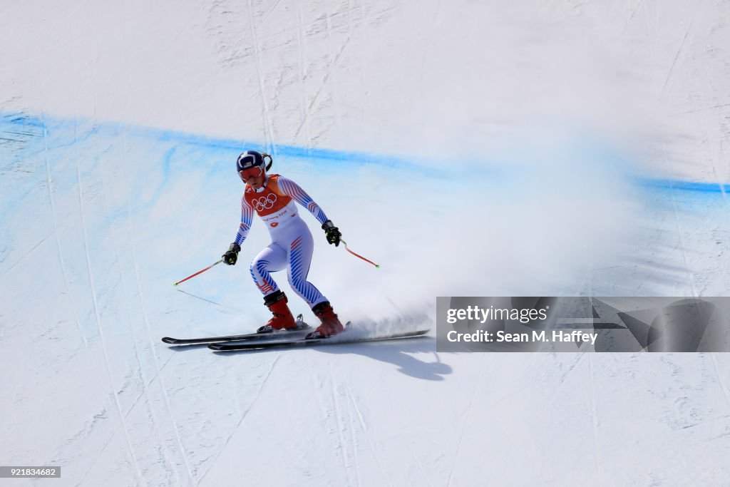 Alpine Skiing - Winter Olympics Day 12