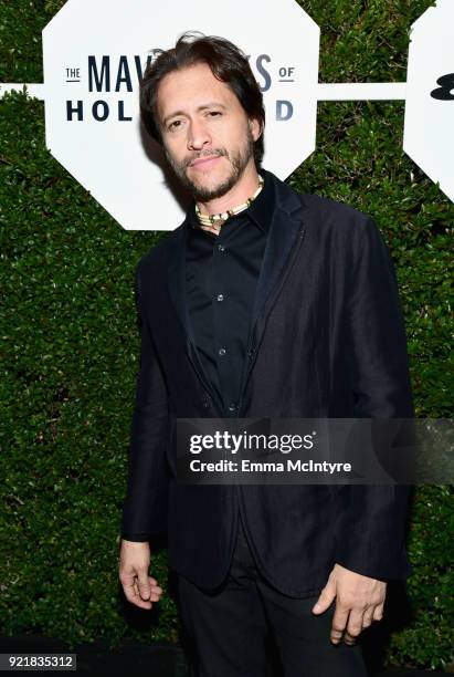 Clifton Collins Jr. Attends Esquire's 'Mavericks of Hollywood' Celebration presented by Hugo Boss on February 20, 2018 in Los Angeles, California.