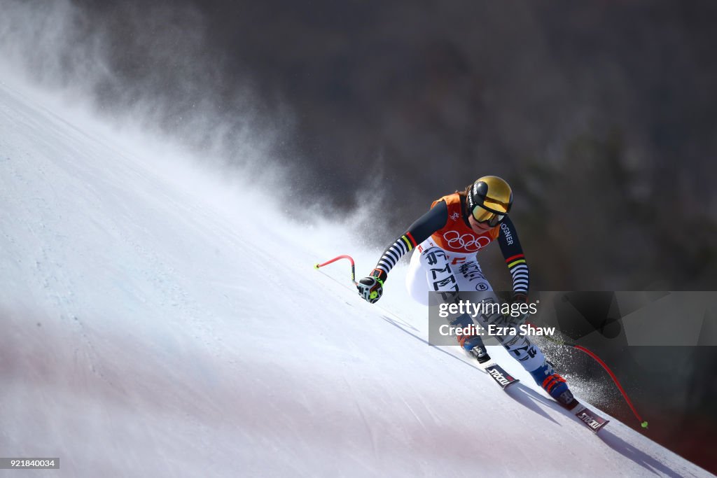 Alpine Skiing - Winter Olympics Day 12