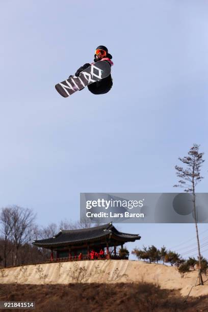 Sebastien Toutant of Canada competes during the Men's Big Air Qualification Heat 2 on day 12 of the PyeongChang 2018 Winter Olympic Games at Alpensia...