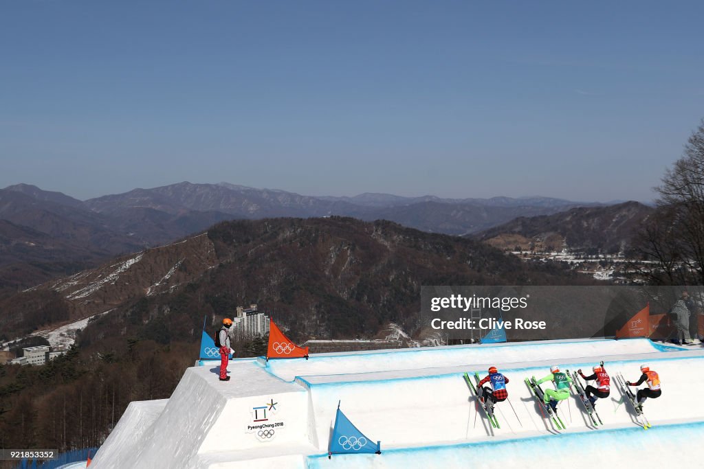 Freestyle Skiing - Winter Olympics Day 12