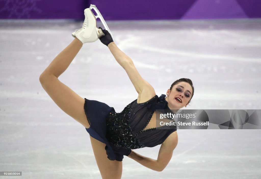 In the ladies' short program in  PyeongChang 2018 Winter Olympics Figure Skating