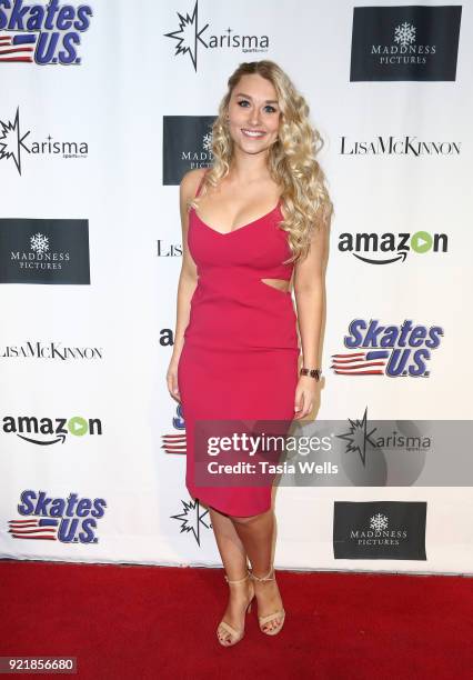 Gabrielle Schorg at the "Ice The Movie" Los Angeles Special Screening at The Montalban Theater on February 20, 2018 in Los Angeles, California.