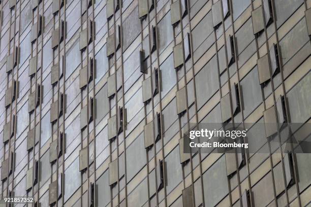 Trump Tower Mumbai stands under construction at Lodha The Park, a luxury residential project developed by Lodha Developers Ltd., in Mumbai, India, on...