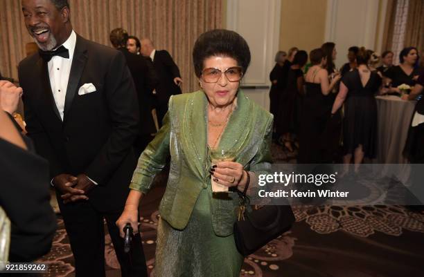 Tzetzi Ganev attends the Costume Designers Guild Awards at The Beverly Hilton Hotel on February 20, 2018 in Beverly Hills, California.