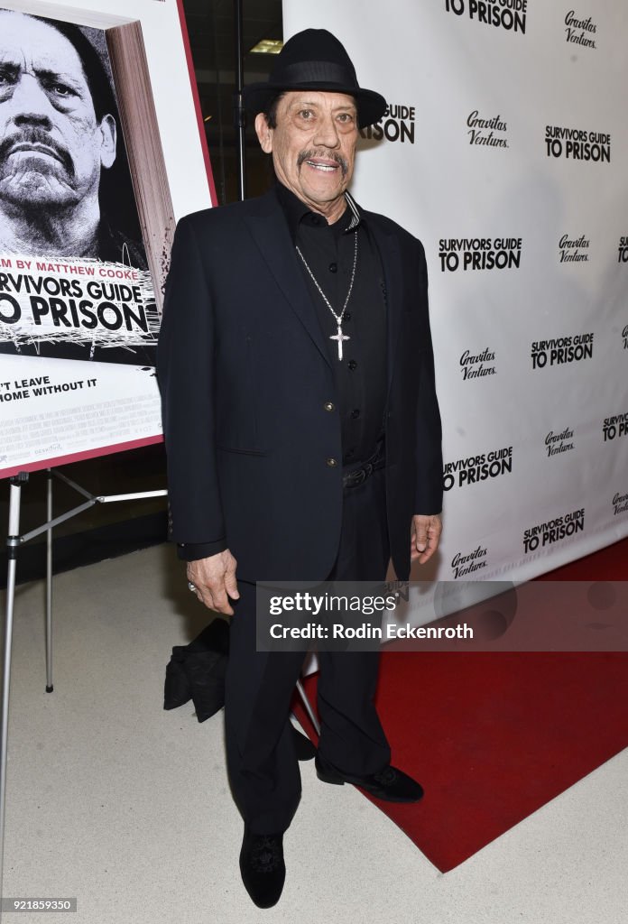 Premiere Of Gravitas Pictures' "Survivors Guide To Prison" - Red Carpet