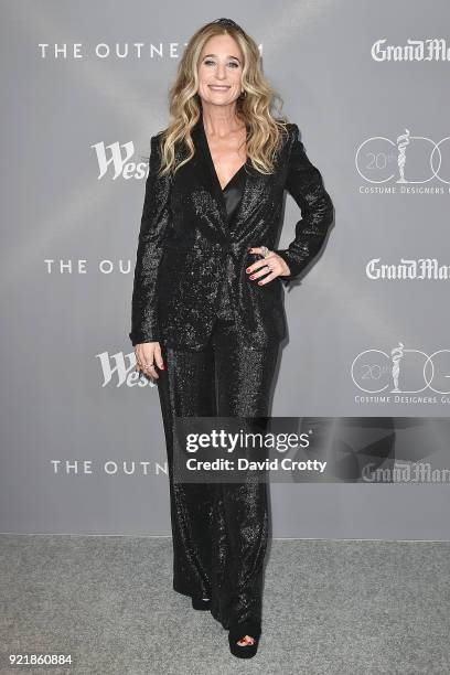 Allyson B. Fanger attends the 20th CDGA - Arrivals on February 20, 2018 in Beverly Hills, California.