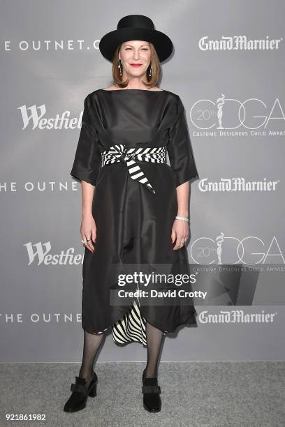 Nadine Haders attends the 20th CDGA - Arrivals on February 20, 2018 in Beverly Hills, California.
